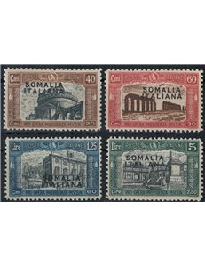ITALIAN SOMALIA 1927 Militia I 4v MH*
