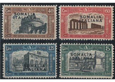 ITALIAN SOMALIA 1927 Militia I 4v MH*