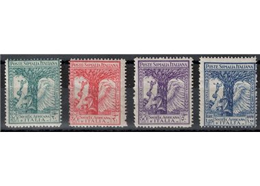 ITALIAN SOMALIA 1928 Italian African Society 4v MH*