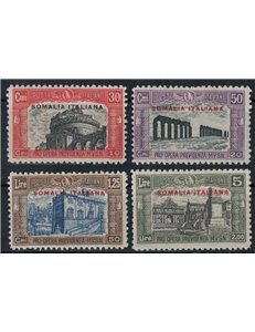 SOMALIA ITALIANA 1929 Milizia II 4v MH*