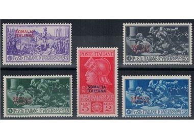 ITALIAN SOMALIA 1930 Francesco Ferrucci 5v MH*