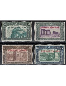 ITALIAN SOMALIA 1930 Militia III 4v MH*