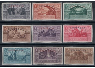 SOMALIA ITALIANA 1930 Virgilio 9v MH*