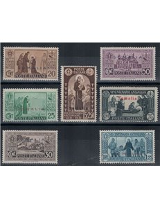 SOMALIA ITALIANA 1931 Sant'Antonio 7v MH*