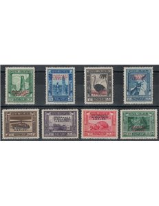 SOMALIA ITALIANA 1934 Onoranze al Duca degli Abruzzi 8v MH*