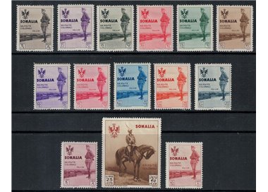 ITALIAN SOMALIA 1935 King's trip to Somalia 14v MH*