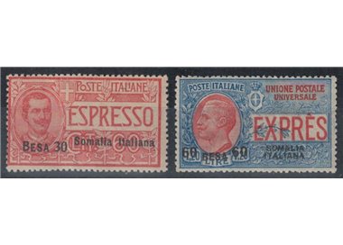 SOMALIA ITALIANA 1923 Espressi 2v MH*