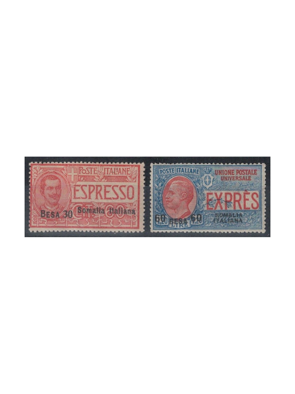 ITALIAN SOMALIA 1923 Express 2v MH*