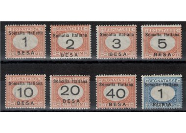 ITALIAN SOMALIA 1923 Tax mark 8v MH*
