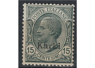 EGEO CARCHI 1921 15c ardesia MH*
