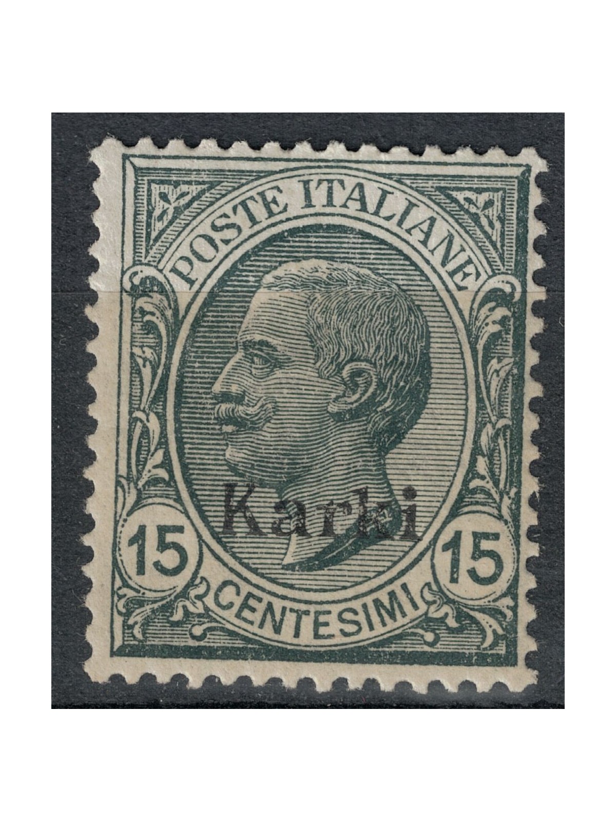EGEO CARCHI 1921 15c ardesia MH*