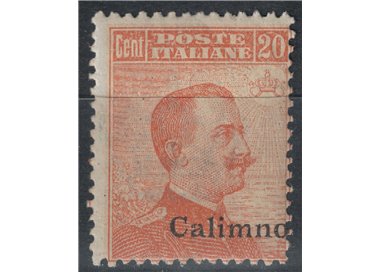 EGEO CALINO 1922 20c orange watermark crown MH*