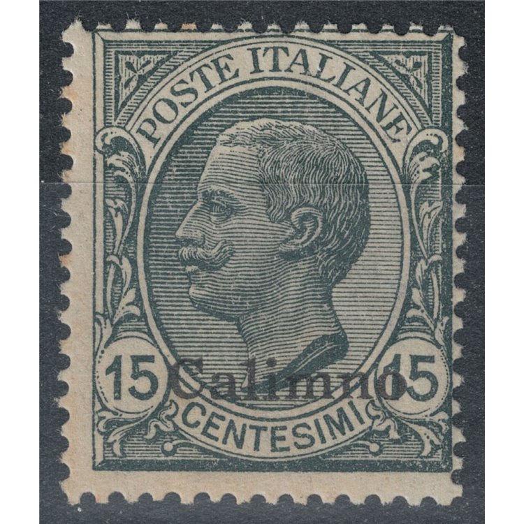 EGEO CALINO 1921 15c ardesia MH*