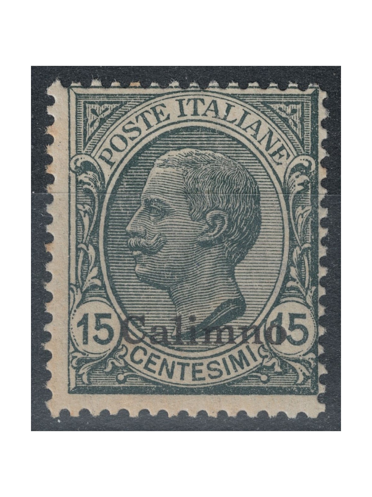 EGEO CALINO 1921 15c ardesia MH*