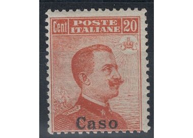 EGEO CASO 1917 20c arancio senza filigrana MH*