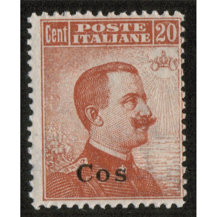 EGEO COO 1922 20c arancio filigrana corona MH*