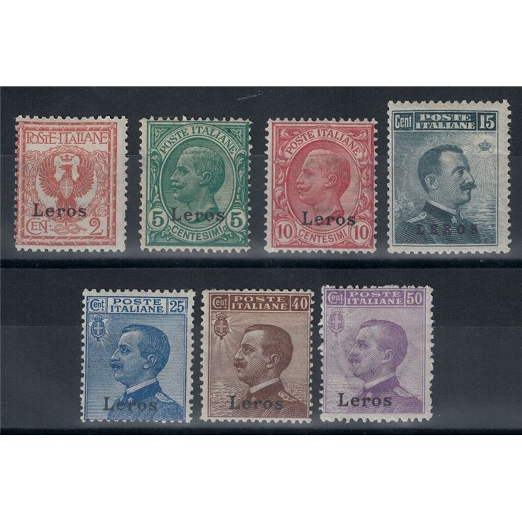 EGEO LERO 1912 Ordinary series 7v MH*