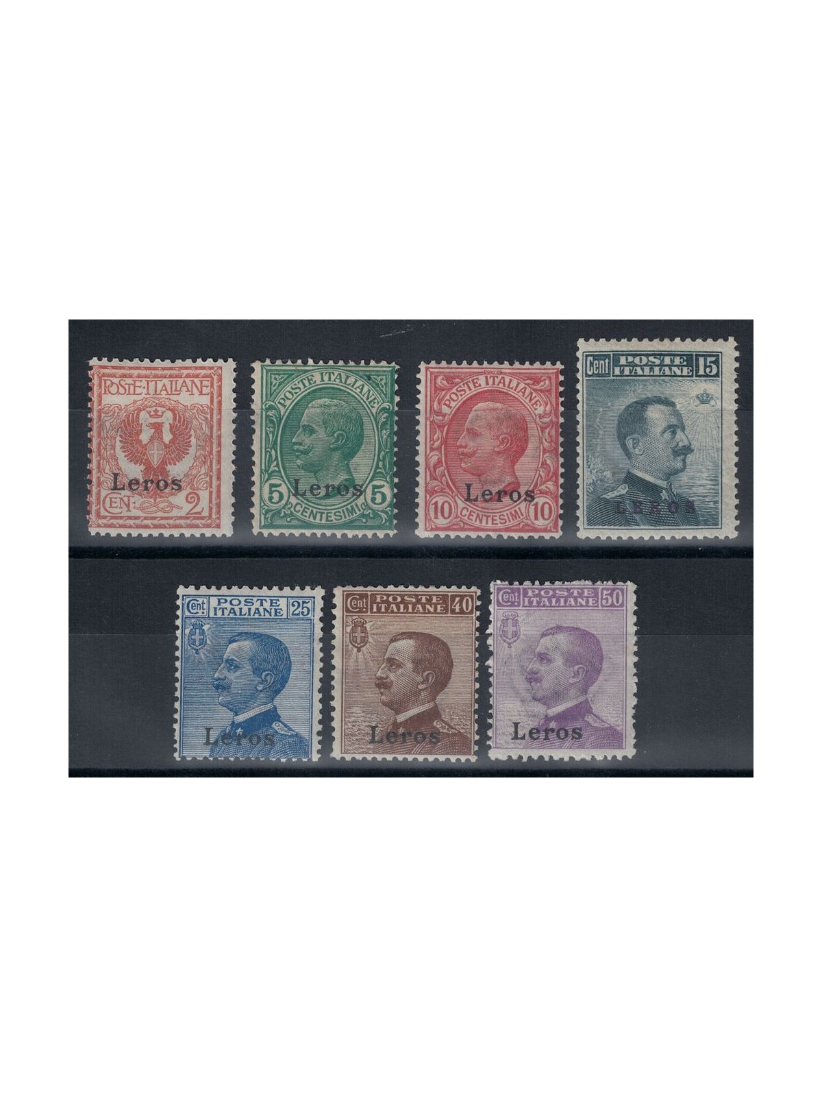 EGEO LERO 1912 Serie ordinaria 7v MH*