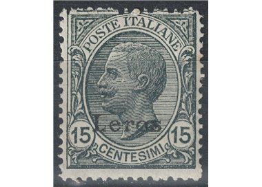 EGEO LERO 1921 15c ardesia MH*