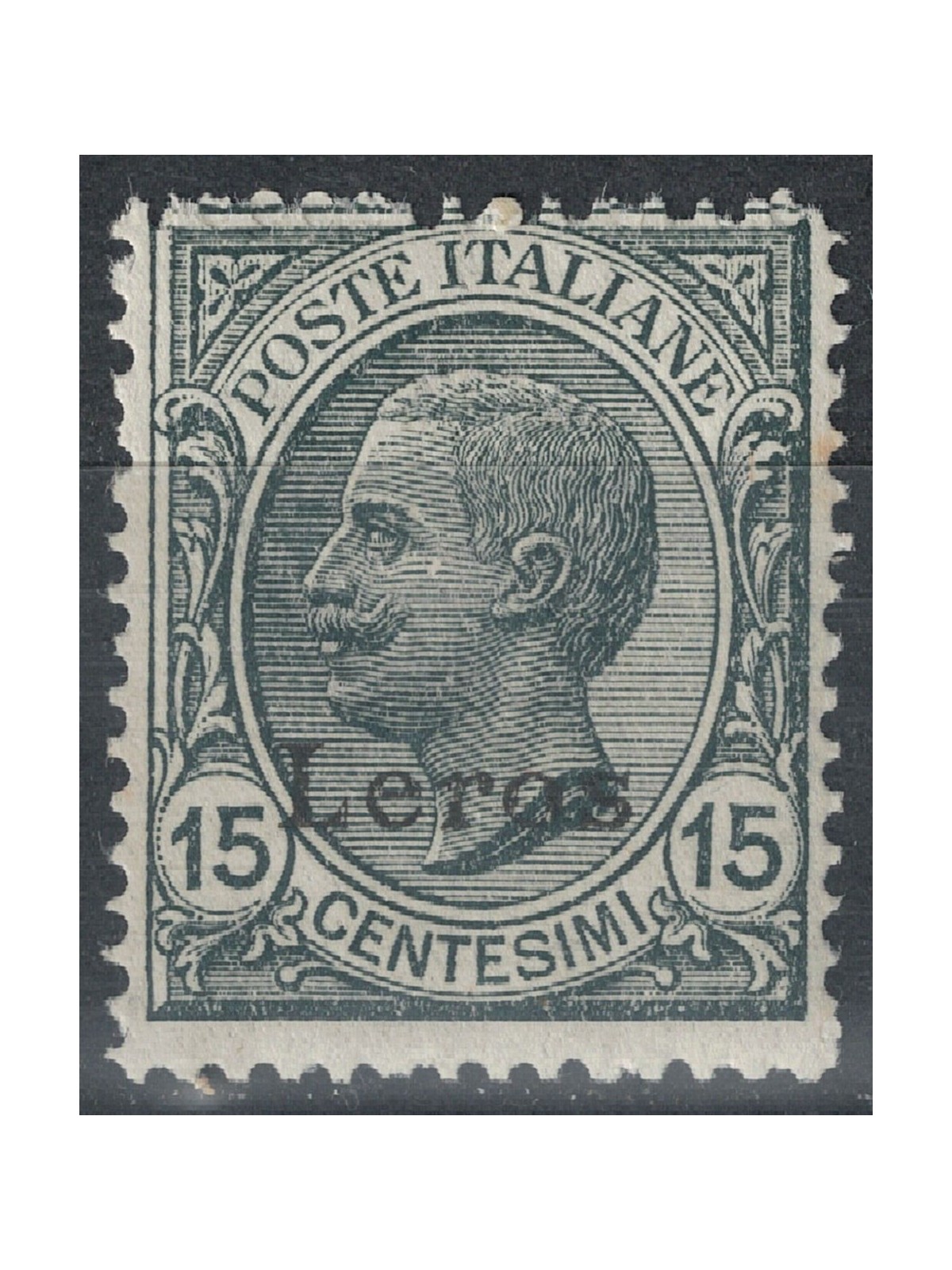 EGEO LERO 1921 15c ardesia MH*