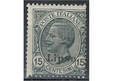 EGEO LIPSO 1921 15c slate MH*