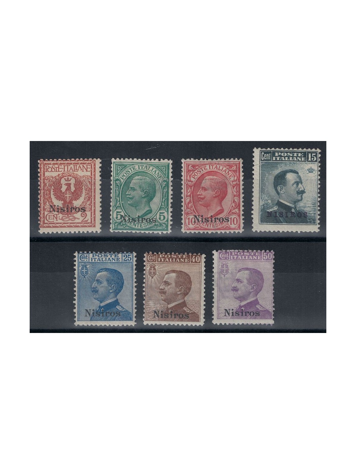 EGEO NISIRO 1912 Ordinary series 7v MH*
