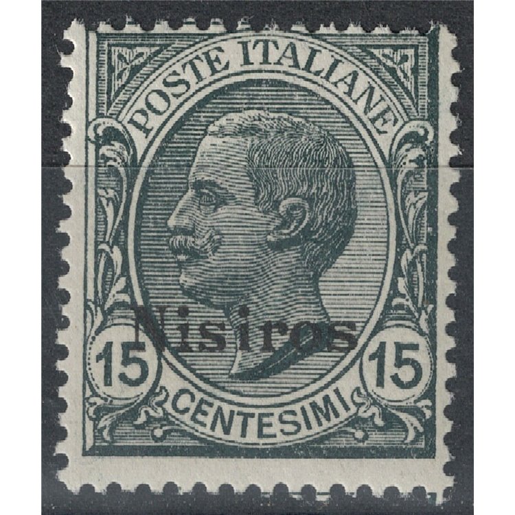 EGEO NISIRO 1921 15c ardesia MH*