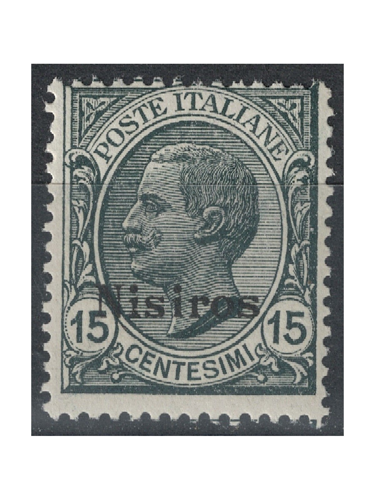 EGEO NISIRO 1921 15c ardesia MH*