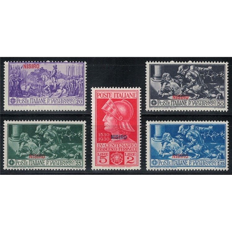 EGEO NISIRO 1930 Francesco Ferrucci 5v MH*