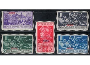 EGEO NISIRO 1930 Francesco Ferrucci 5v MH*