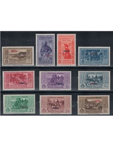 EGEO NISIRO 1932 Giuseppe Garibaldi 10v MH*