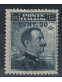 EGEO RODI 1916 20c on 15c grey black MH*