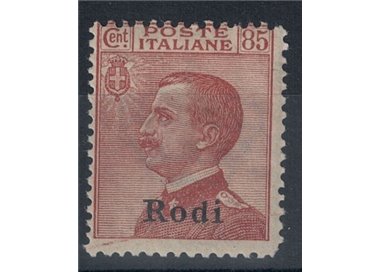 EGEO RODI 1922 85c brown red MH*