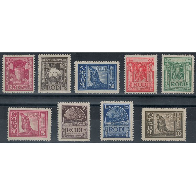 EGEO 1929 Serie Pittorica 9v MH*