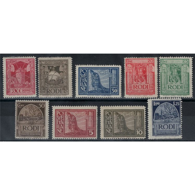 EGEO 1932 Serie Pittorica 9v MH*
