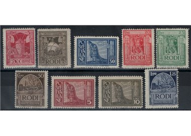 EGEO 1932 Pictorial Series 9v MH*