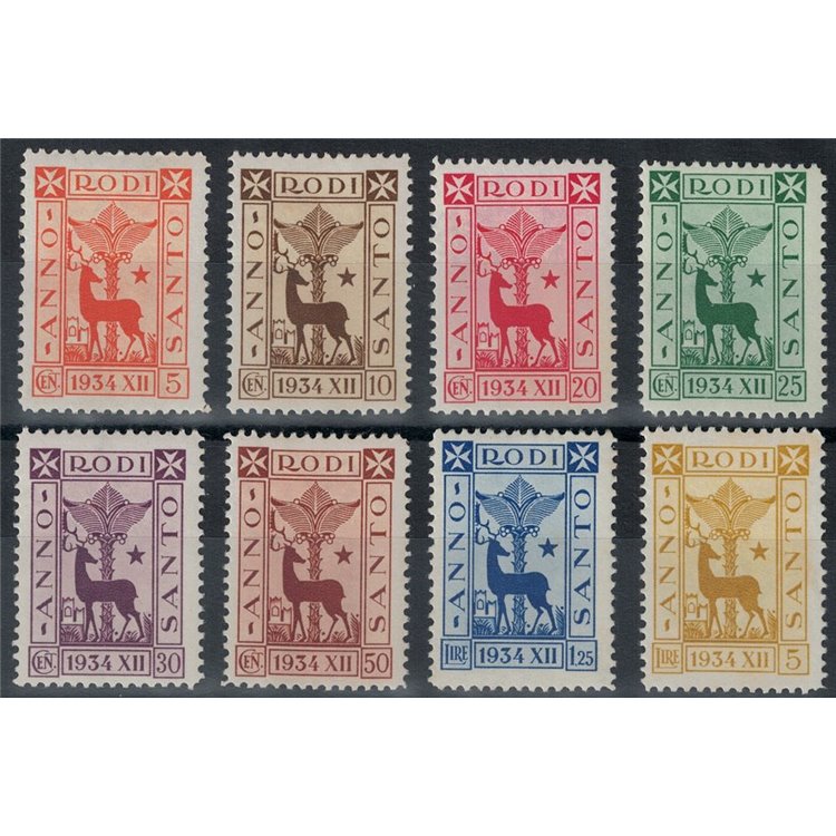 EGEO 1935 Anno Santo 8v MH*