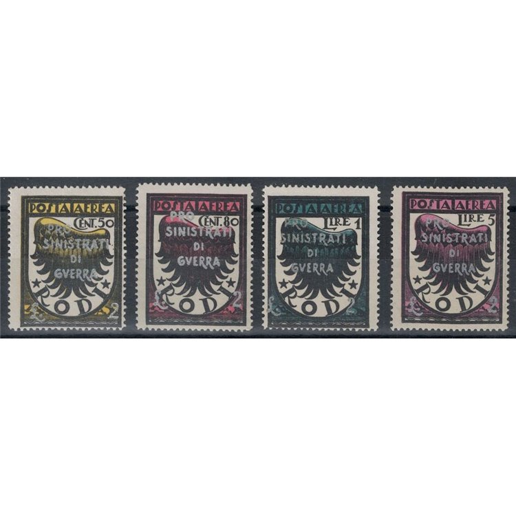 EGEO 1944 War Victims (airmail) 4v MH*