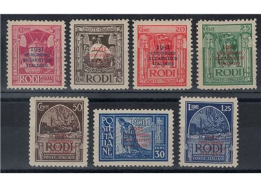 EGEO 1931 Italian Eucharistic Congress 7v MH*
