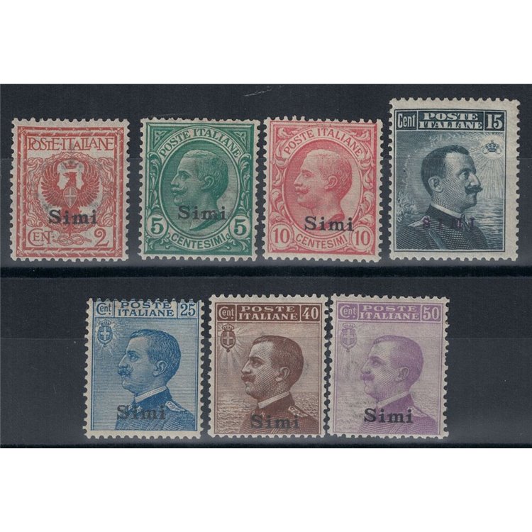 EGEO SIMI 1912 Serie ordinaria 7v MH*