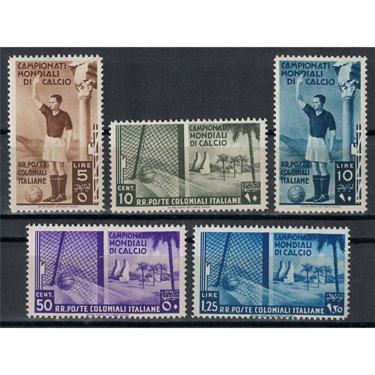 COLONIES GENERAL ISSUES 1934 Football Championships 5v MH*