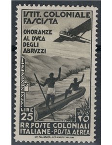 COLONIES GENERAL ISSUES 1934 Duke of the Abruzzi (airmail) MH*