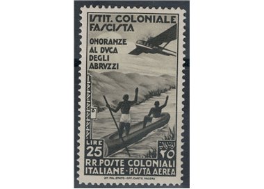 COLONIES GENERAL ISSUES 1934 Duke of the Abruzzi (airmail) MH*