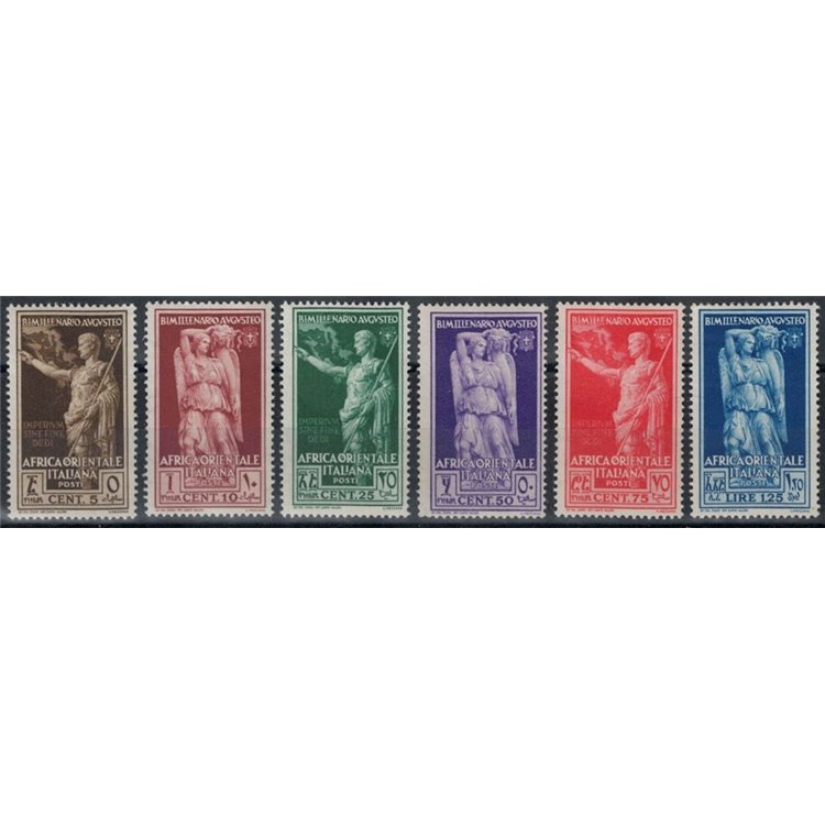 ITALIAN EAST AFRICA 1938 Augustus's bimillennium 6v MH*