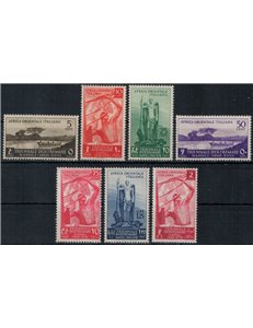 ITALIAN EAST AFRICA 1940 Overseas Triennial 7v MH*