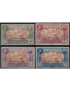 CYRENAICA 1923 Propaganda Fide 4v MH*