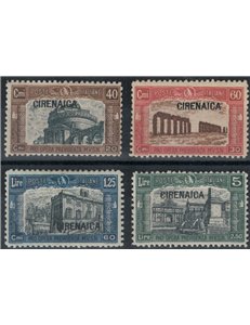 CIRENAICA 1927 Milizia I 4v MH*