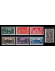 CIRENAICA 1929 Abbey of Montecassino 7v MH*