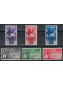 CIRENAICA 1932 Serie pittorica (posta aerea) 6v MH*