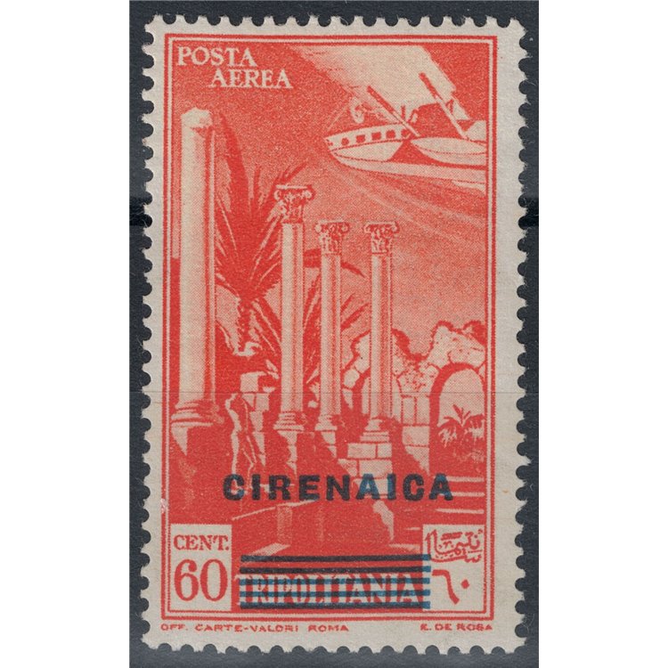 CIRENAICA 1943 Tripolitania airmail overprinted MH*